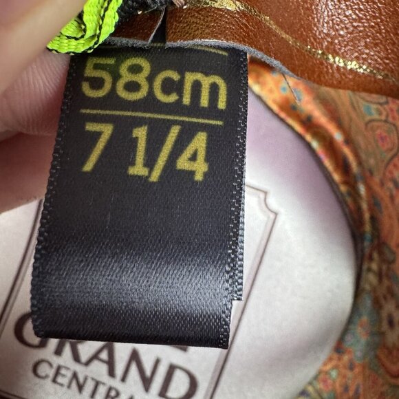 Grand Central Custom Red Felt Wide Brim Western Hat 7 1/4 main image 11